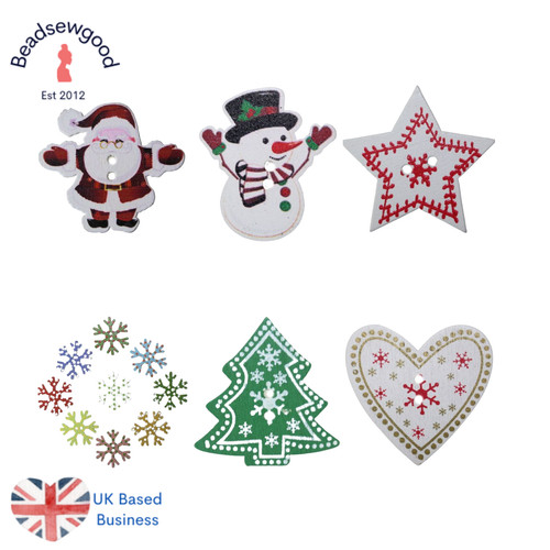 Large wooden christmas - 10,