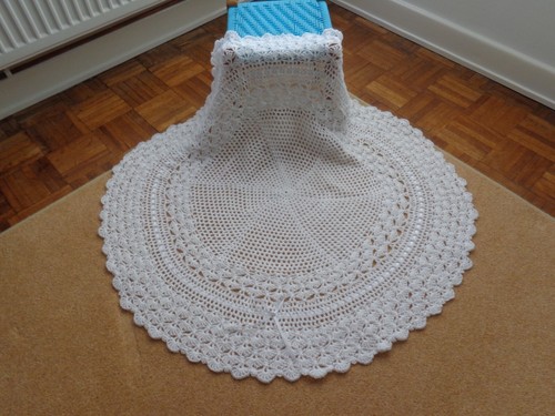 New white hand crochet - hand, baby