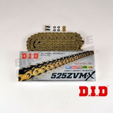 DID 525 Pitch ZVMX Gold Chain