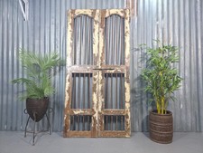 Pair Vintage Rustic Indian