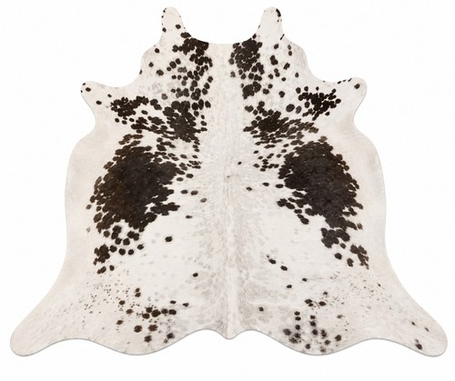 Natural cowhide rug genuine - cowhide,