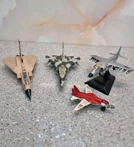 Vintage diecast military jet - military,