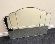 Vintage Art Deco Wall Mirror 