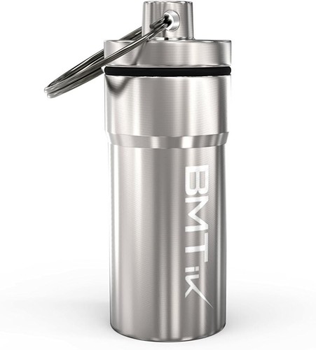 Small pill box silver - small,