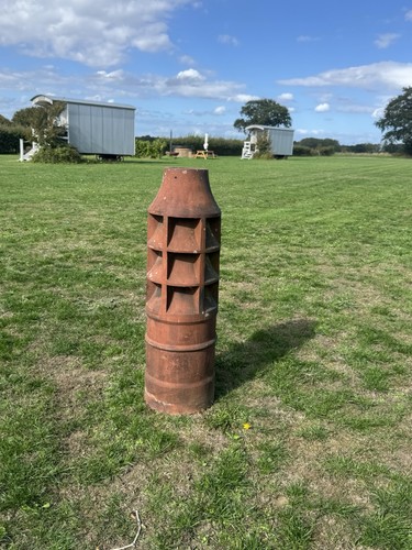 Antique sankey vented chimney - antique,