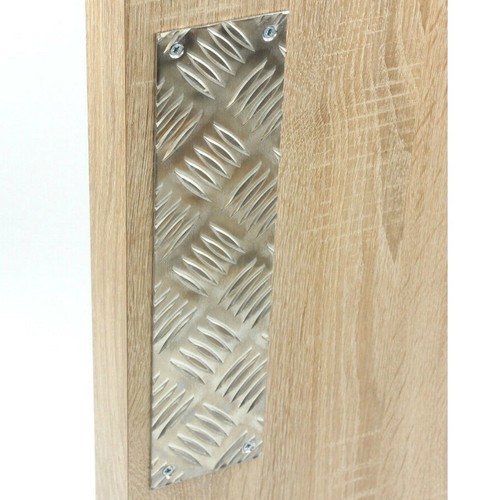 Door kickplate 5mm - door, chequer