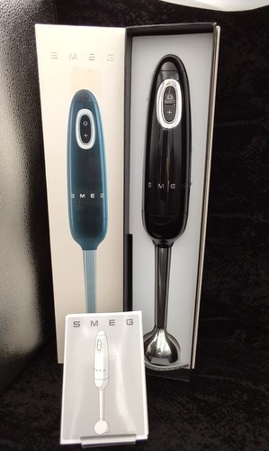 Smeg black hand blender - blender, new