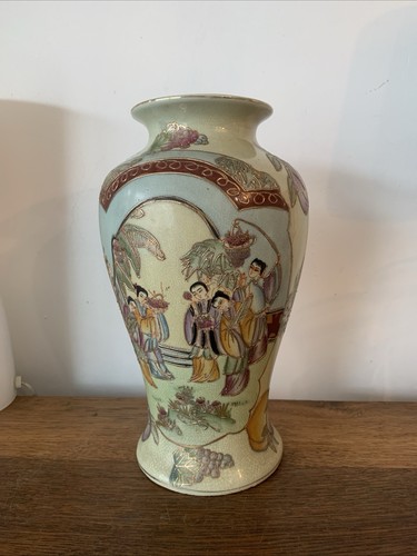 Japanese baluster vase - japanese,