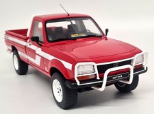 Otto 1/18 - Peugeot 504 Pick Up Dangel Red 1993 Resin Scale Model Car
