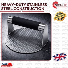 Burger Press  4 Inch Round