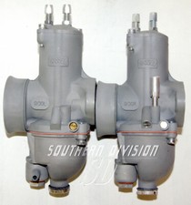 Pair New Concentric 30mm Carburettor Wassell 930 Carburettor Triumph BSA Norton