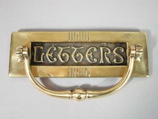Antique / Vintage Brass Letter