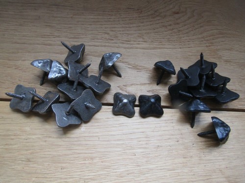 Cast iron door studs nails - iron,