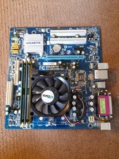 **FAULTY** Gigabyte M61PME-S2 motherboard w/ AMD Socket AM2 CPU & 2GB DDR2 RAM