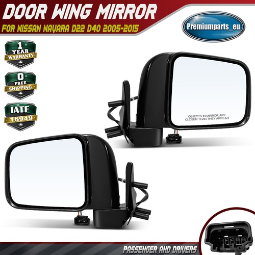Pair electric door wing - door, mirror