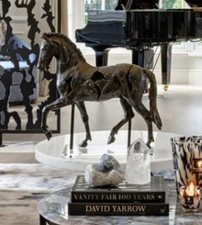 Luxury Horse Sculpture With Broken Effect