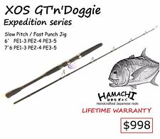2020 HAMACHI 6 XOS GT'n'Doggie Exp PE 1 - 3 / 10 - 30lb Japanese jig fishing rod