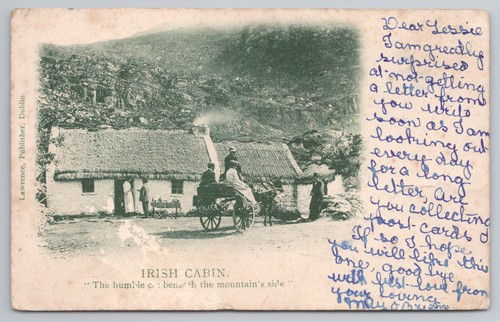 Irish cabin thatched cottage - irish,