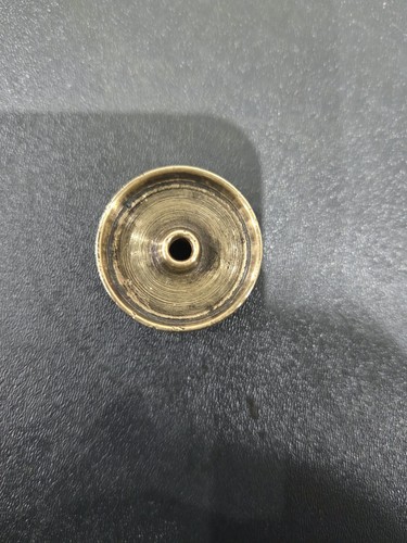 Antique vintage brass caster - antique/vintage,