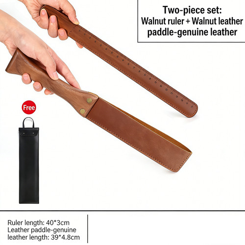 2pc walnut tawse - 2pc,