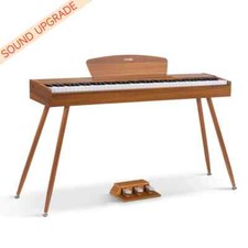 🎹Donner DDP-80 Wooden Style 88 Key Weighted Digital Piano with Stand & 3 Pedal