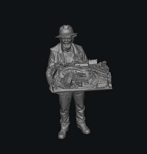 Smf5057 model railway modeler - model,