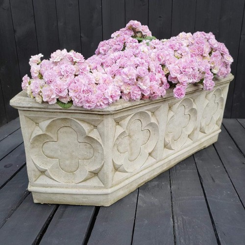 Large stone cast gothic style - large,