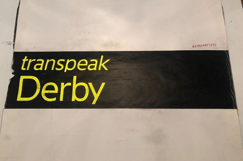 Derby optare 192 - bus, blind