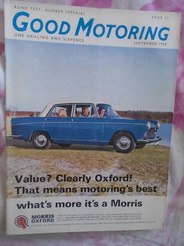 Good motoring sep - sep, 1965