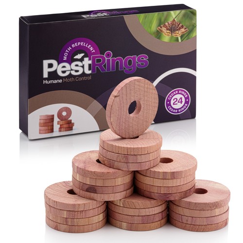 Cedar wood rings moth - cedar,
