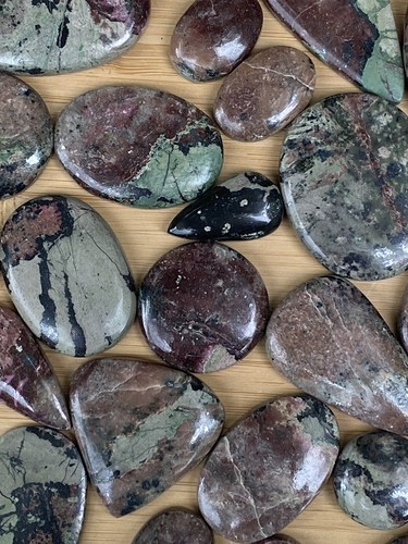 Ruby zoisite crystal small - ruby,