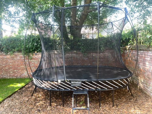 Spring free trampoline oval - spring,