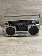 Toshiba RT6035 Vintage Stereo Radio Cassette Recorder Attention Needed 