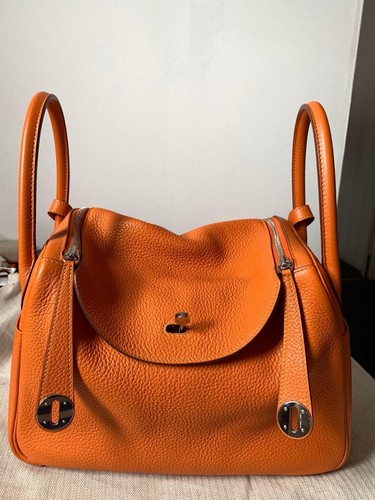 Hermes lindy orange - 30, h