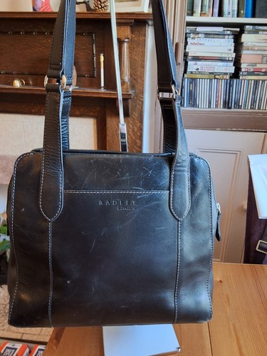 Radley large black leather - black,