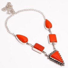 Natural Red Coral Gemstone