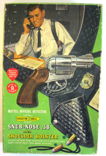 Mattel shootin shell snub - mattel,