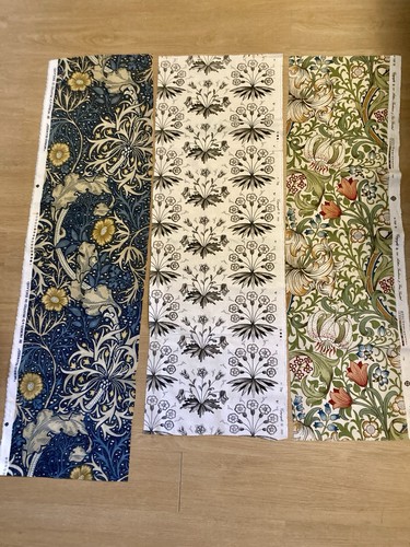 William morris fabric - william, remnants