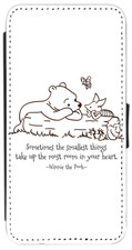 Winnie Pooh Piglet for iPhone/Pixel/Galaxy Printed Flip/Wallet Phone Case (F