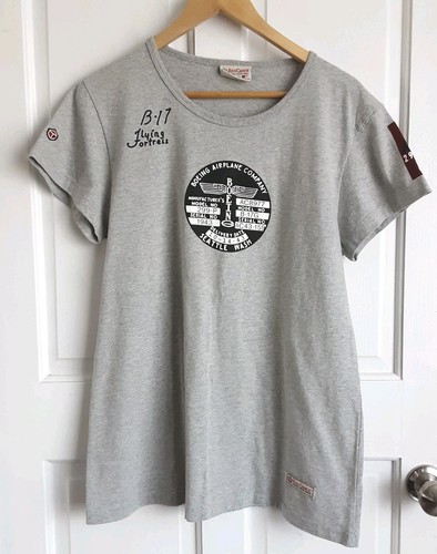 Red canoe boeing shirt - boeing, grey