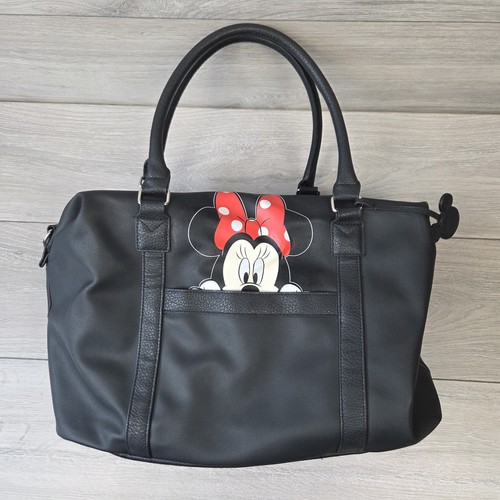 Disney minnie mouse black faux - black,