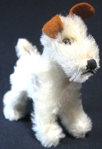 Steiff foxy fox terrier - steiff,