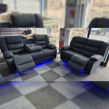 Fabric Electric Recliner Sofa