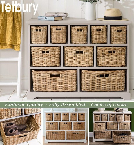 White chest drawers basket - white,