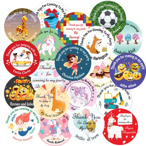24x round personalised - 24x,