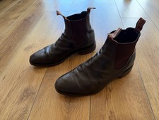 RM Williams Comfort Craftsman Chelsea Boots, Chesnut Brown, UK11H