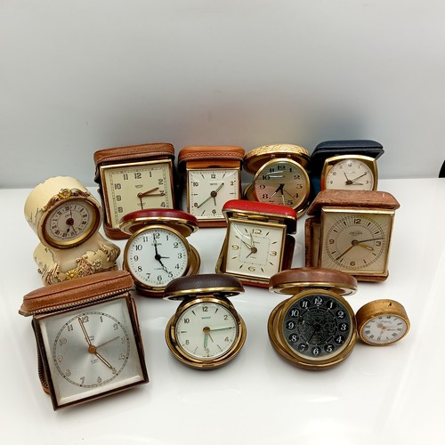 Vintage mini travel alarm - vintage,