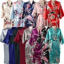 Bride Long Womens Kimono Robe