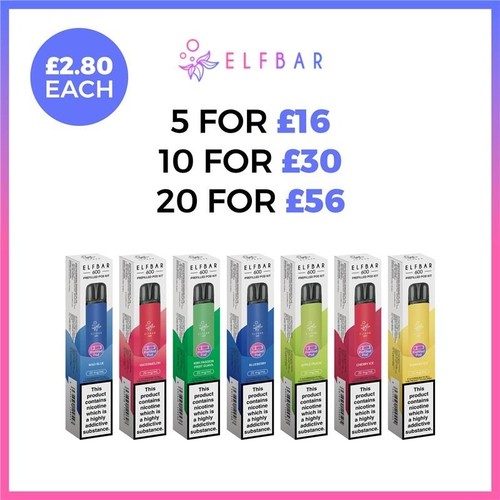 Elf bar 600 - prefilled, pod