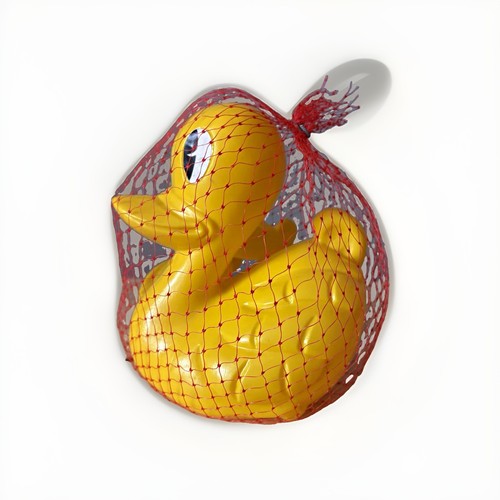 Large yellow rubber plastic - yellow,